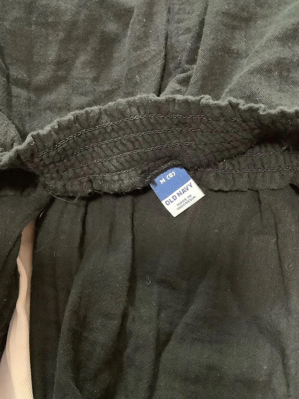 Old Navy Kids Cargo Pants in Black and Light Pink